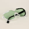 Wayfarer Green Sunglasses (8721MG4185)