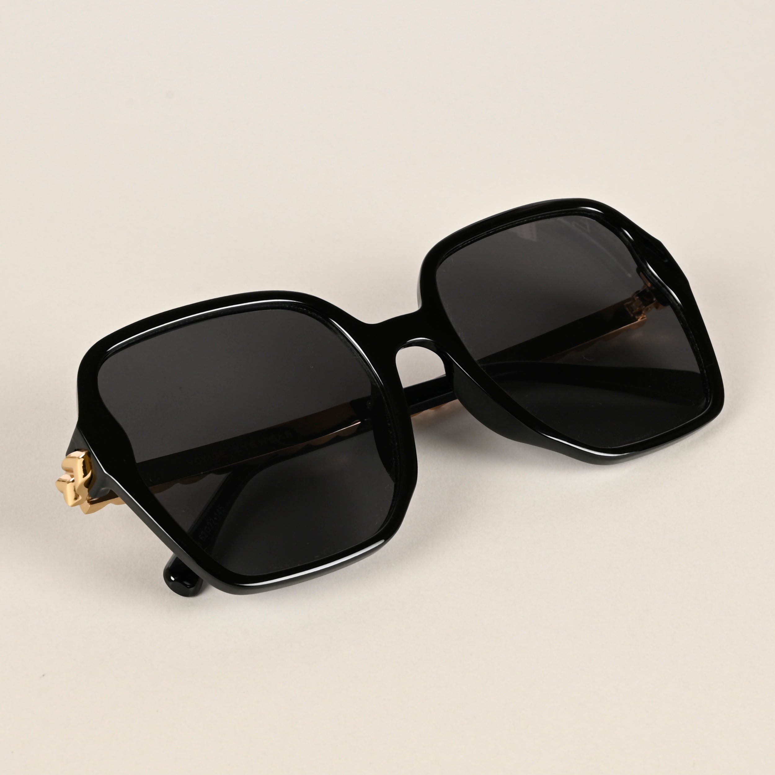 Voyage Black Square Sunglasses for Men & Women (485MG4194)