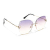Elara | Violet Over Size Sunglasses MG2878