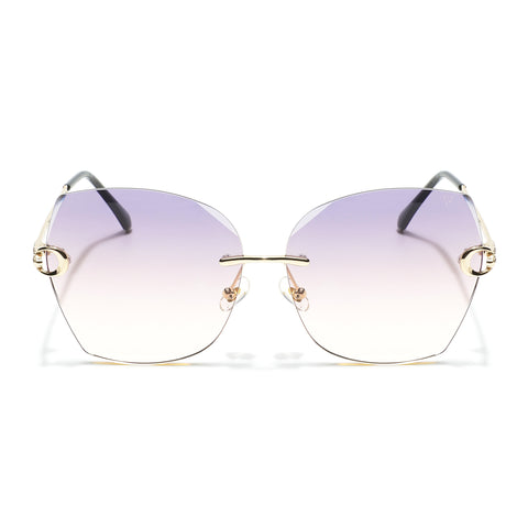 Elara | Violet Over Size Sunglasses MG2878