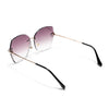 Elara | Dark Brown Over Size Sunglasses MG2883