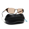 Rimless Sunglasses (Brown Lens | Golden & Demi Brown Frame - SLMG9025)