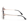 Rimless Sunglasses (Brown Lens | Rose Golden Frame - SLMG9055)