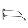 Rimless Sunglasses (Grey Lens | Gun Matel Frame - SLMG9058)