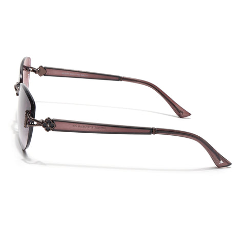 Rimless Sunglasses (Brown Lens | Brown Frame - SLMG9045)