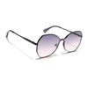 Oversize Sunglasses (Peach Lens | Black Frame - SLMG9087)