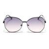 Oversize Sunglasses (Peach Lens | Black Frame - SLMG9087)