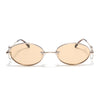 Oval Polarized Sunglasses (Yellow Lens | Golden Frame - SLPMG9041)
