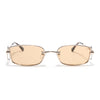 Rectangle Polarized Sunglasses (Yellow Lens | Golden Frame - SLPMG9032)