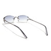 Rimless Sunglasses (Grey Lens | Silver Frame - SLMG9013)