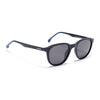 Matira | Black & Blue Wayfarer Polarized Sunglasses | PMG7397