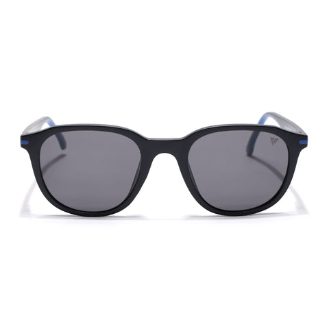 Matira | Black & Blue Wayfarer Polarized Sunglasses | PMG7397