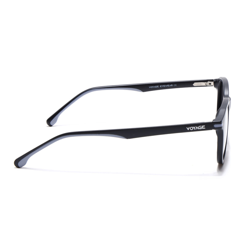 Matira | Black & Grey Wayfarer Polarized Sunglasses | PMG7399