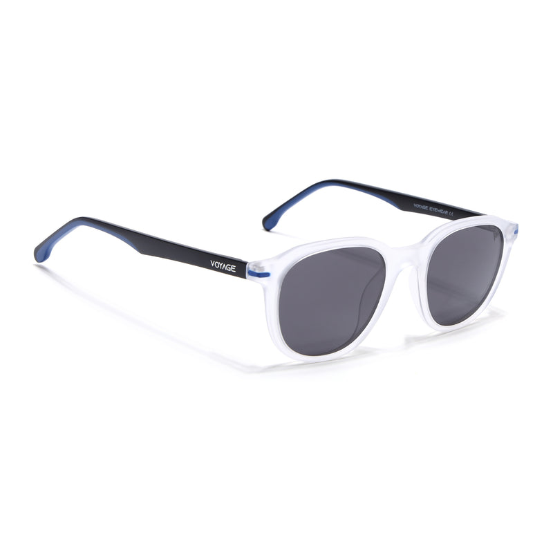 Matira | Transparent Wayfarer Polarized Sunglasses | PMG7404