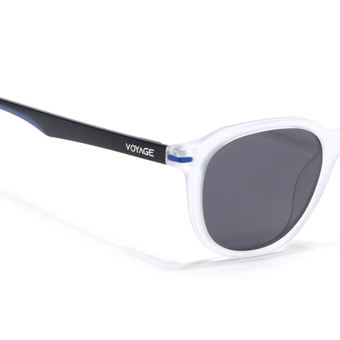 Matira | Transparent Wayfarer Polarized Sunglasses | PMG7404