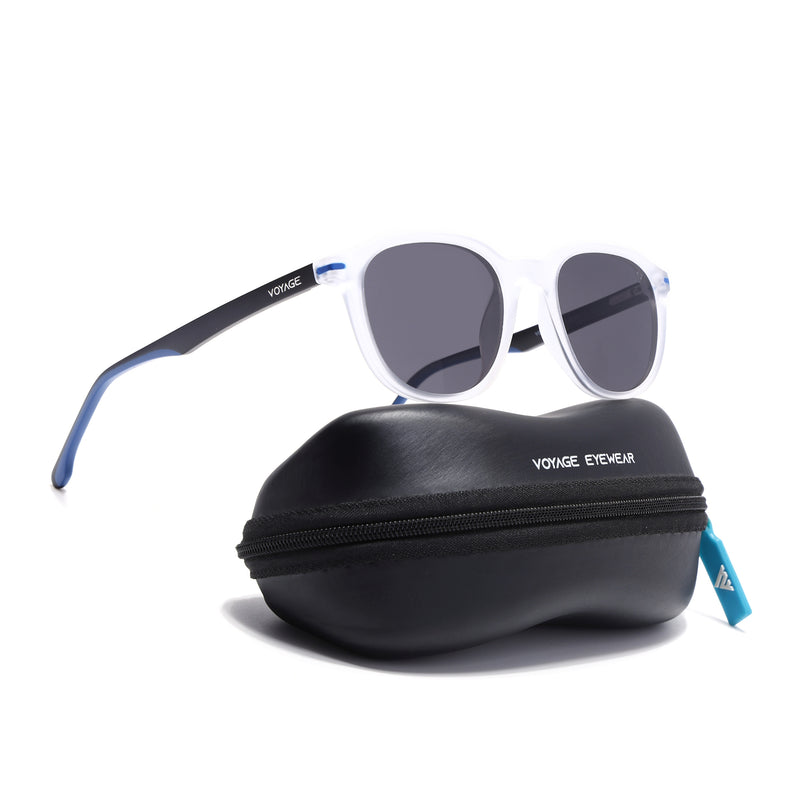 Matira | Transparent Wayfarer Polarized Sunglasses | PMG7404