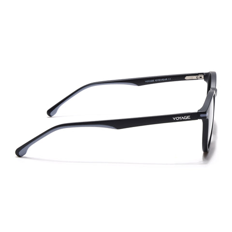 Matira | Black & Grey Round Polarized Sunglasses | PMG7407