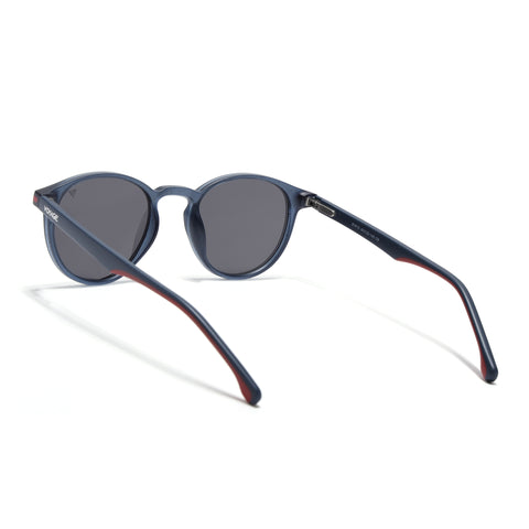 Matira | Blue Round Polarized Sunglasses | PMG7410
