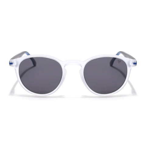 Matira | Transparent  Round Polarized Sunglasses | PMG7412