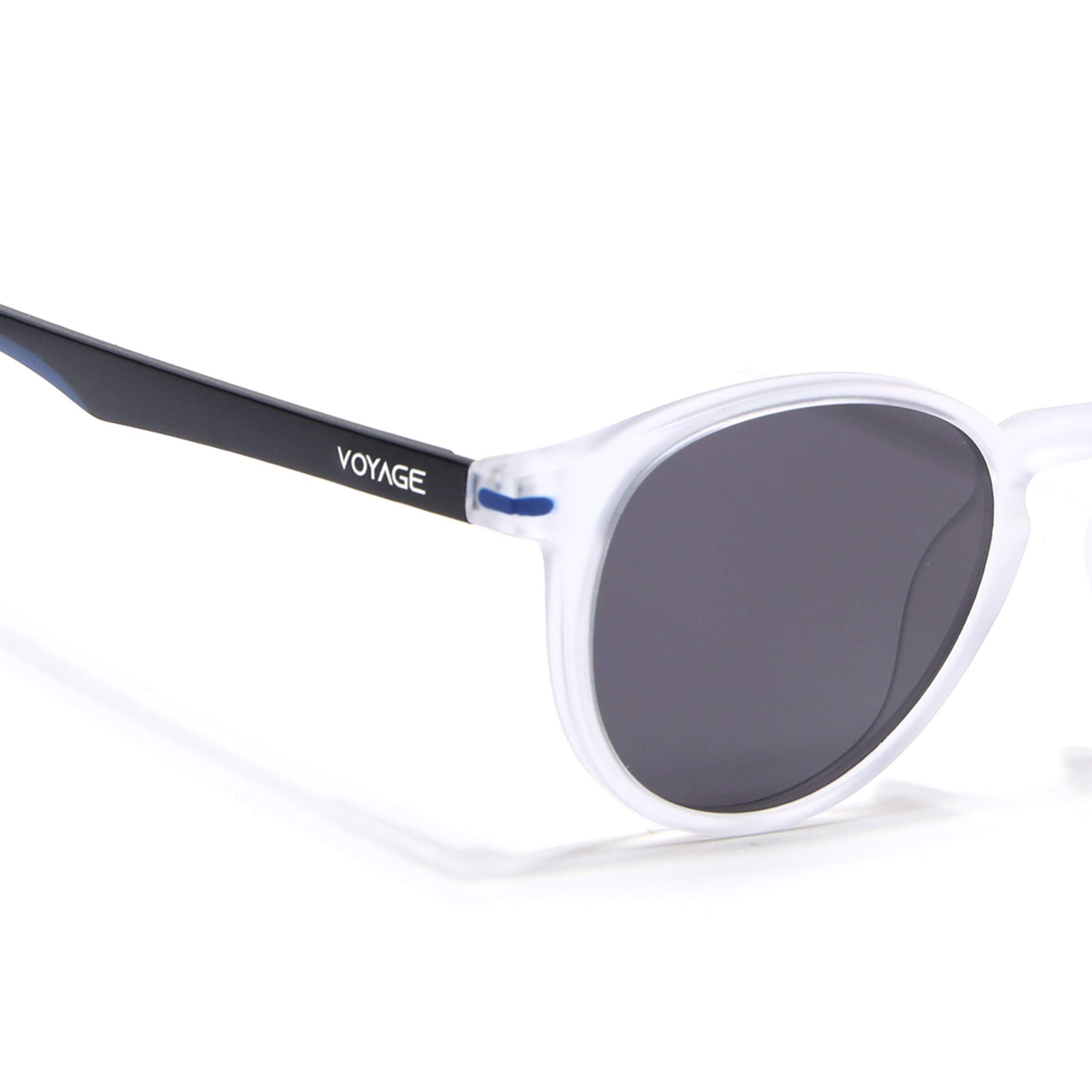 Matira | Transparent  Round Polarized Sunglasses | PMG7412