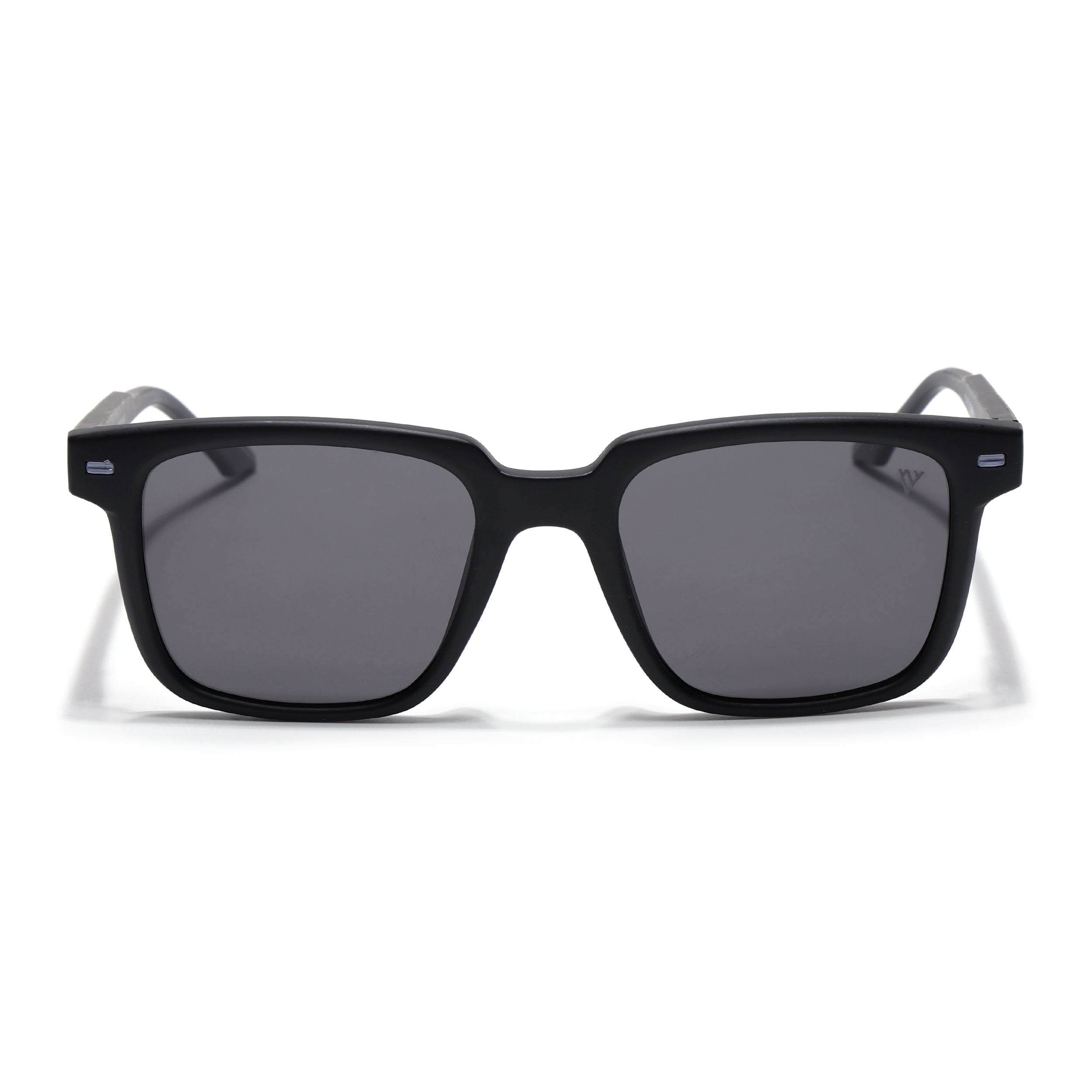 Matira | Black & White Square Polarized Sunglasses | PMG7415
