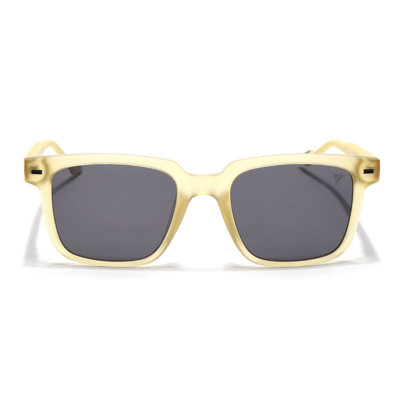 Matira | Yellow Square Polarized Sunglasses  | PMG7419