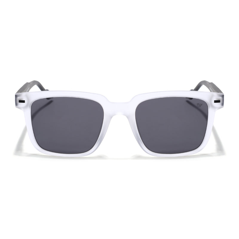Matira | Transparent Square Polarized Sunglasses | PMG7420