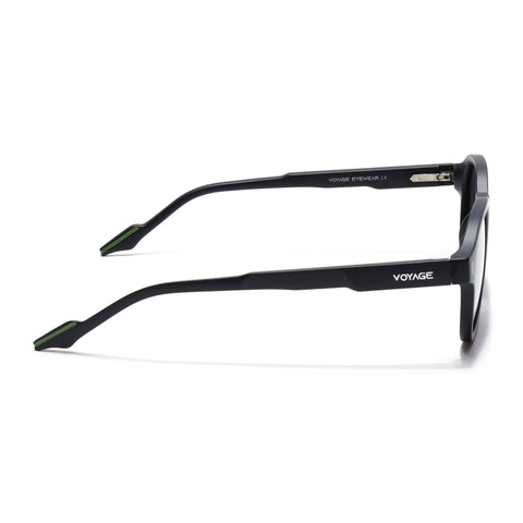 Matira | Black & Green Wayfarer Polarized Sunglasses | PMG7422
