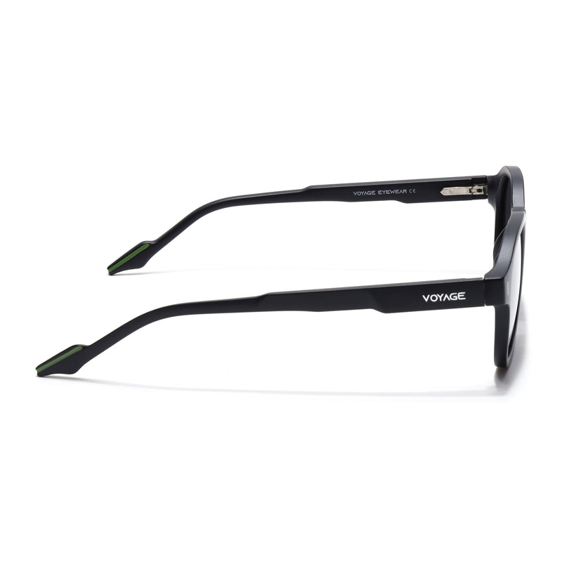 Matira | Black & Green Wayfarer Polarized Sunglasses | PMG7422