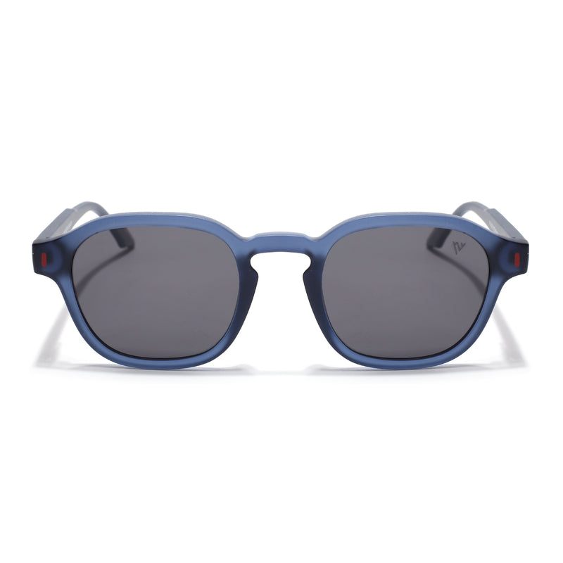Matira | Blue Wayfarer Polarized Sunglasses | PMG7425