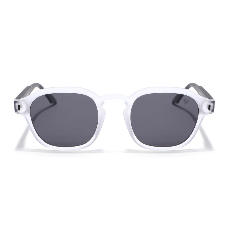 Matira | Transparent Wayfarer Polarized Sunglasses | PMG7428