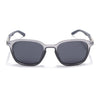 Square Polarized Sunglasses | Black Lens | Grey Frame - PMG6791