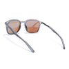 Square Polarized Sunglasses | Sky Blue Lens | Grey Frame - PMG6792