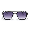 Wayfarer Sunglasses for Men & Women (Grey & Clear Lens | Grey & Black Frame - MG7581)