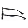 Square Sunglasses for Men & Women (Black Lens | Matt Black Frame - MG7340)