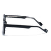 Baron | Black Round Sunglasses | Black Lens - MG7759