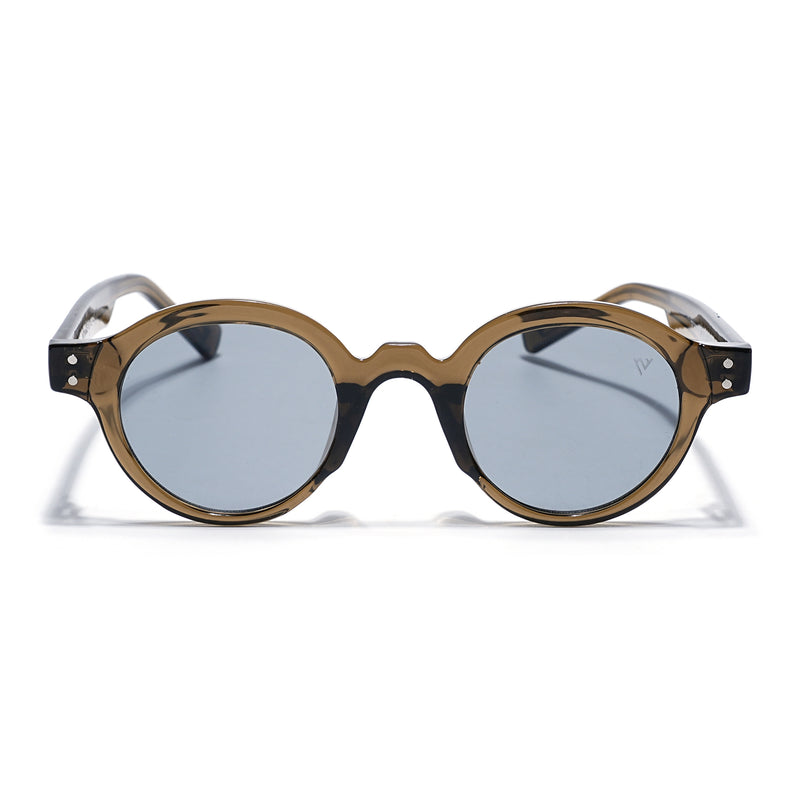 Baron | Olive Round Sunglasses | Grey Lens - MG7761