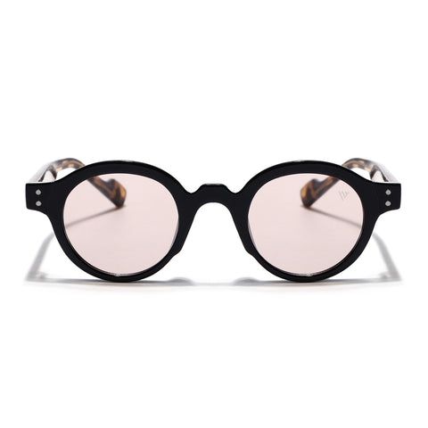 Baron | Demi Brown Round Sunglasses | Brown Lens - MG7775