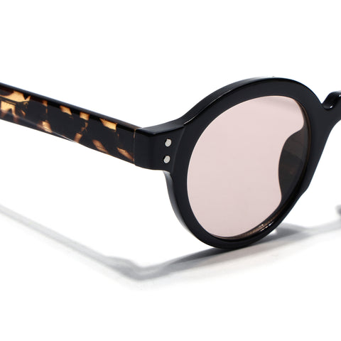 Baron | Demi Brown Round Sunglasses | Brown Lens - MG7775