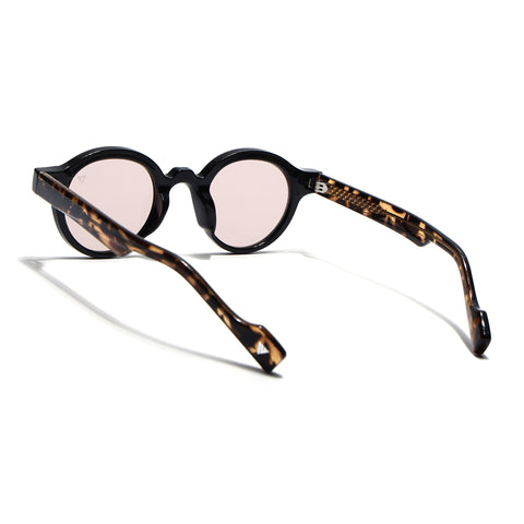 Baron | Demi Brown Round Sunglasses | Brown Lens - MG7775