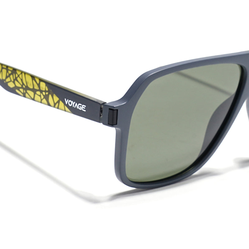 Wayfarer Green Polarized Sunglasses - PMG4575