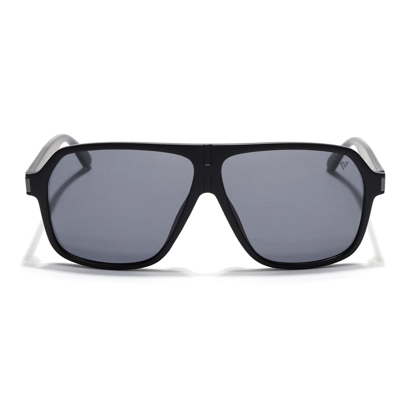 Black Polarized Wayfarer Sunglasses - PMG4576