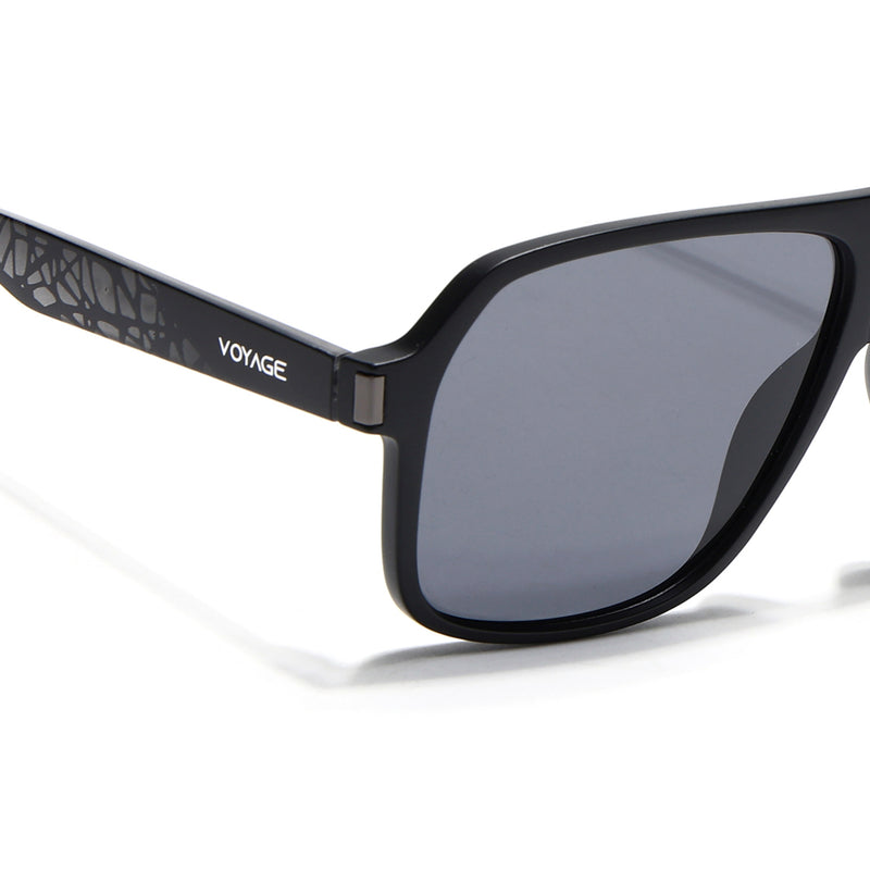 Black Polarized Wayfarer Sunglasses - PMG4576