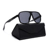 Black Polarized Wayfarer Sunglasses - PMG4576