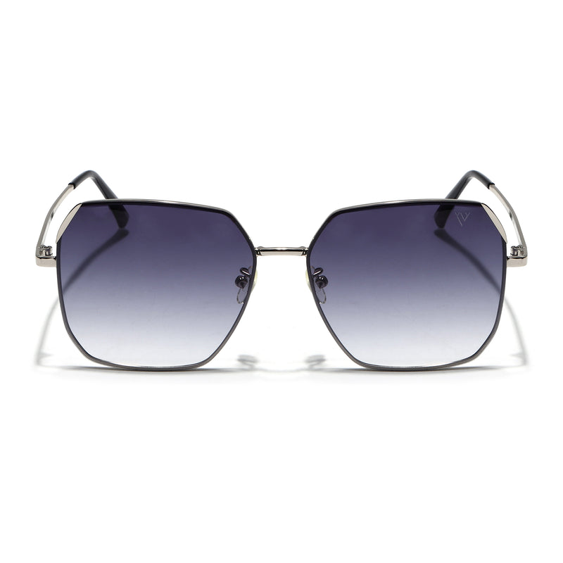 Photon | Golden & Shine Black Polarized Wayfarer Sunglasses - PMG4439