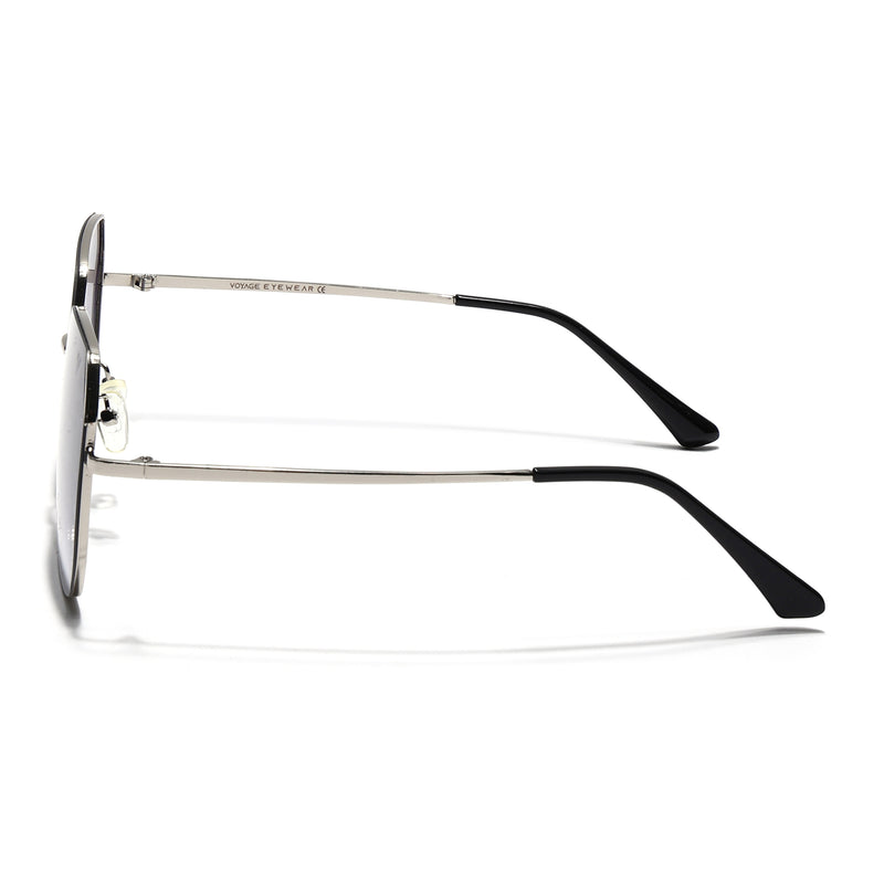 Photon | Golden & Shine Black Polarized Wayfarer Sunglasses - PMG4439