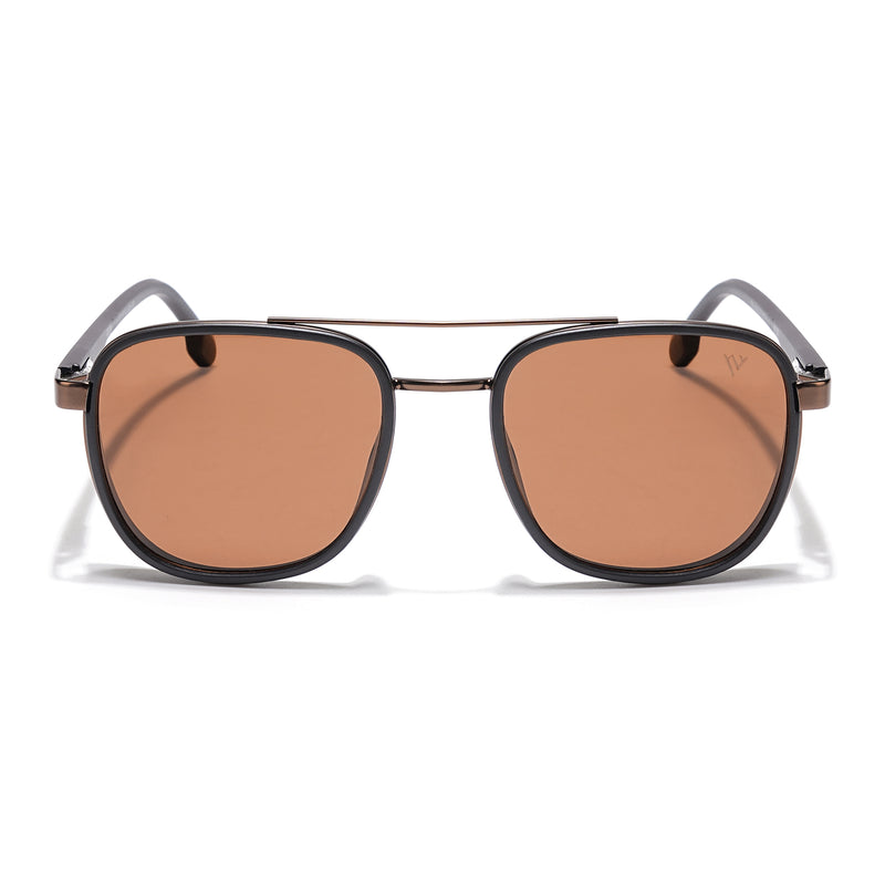 Wayfarer Polarized Sunglasses (Brown Lens | Brown Frame - PMG5528)