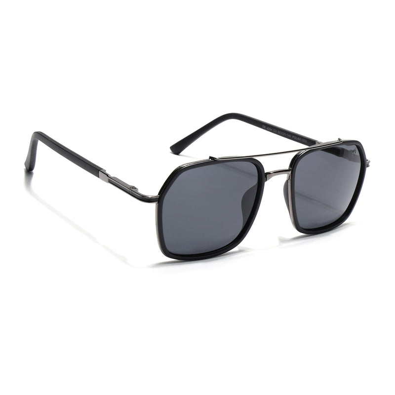 Black Polarized Wayfarer Sunglasses - PMG4479