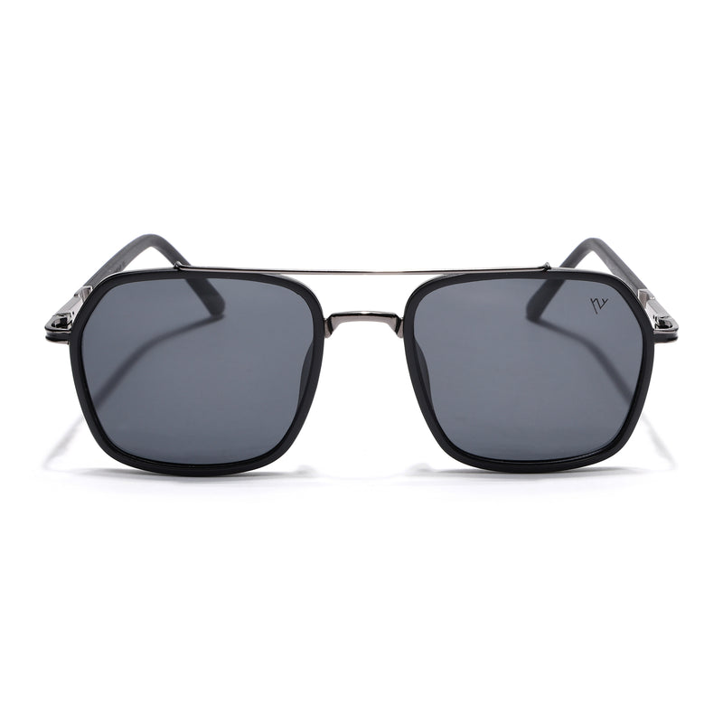 Black Polarized Wayfarer Sunglasses - PMG4479