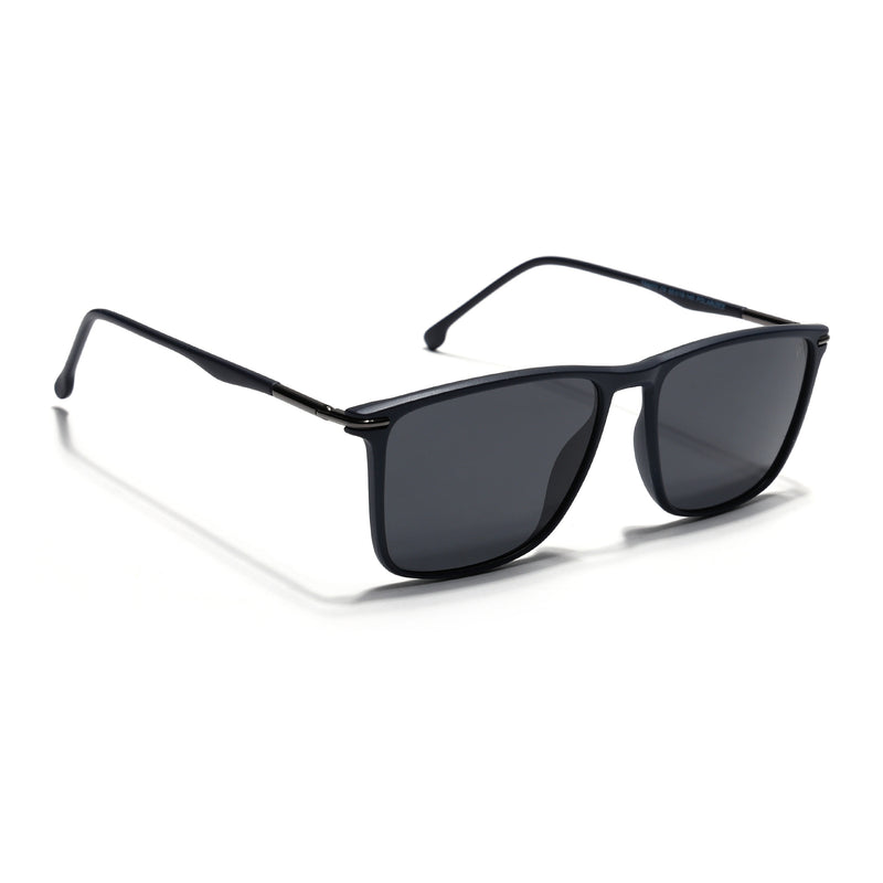 Voxe | Navy Blue Polarized Wayfarer Sunglasses (TR8072PMG4301)